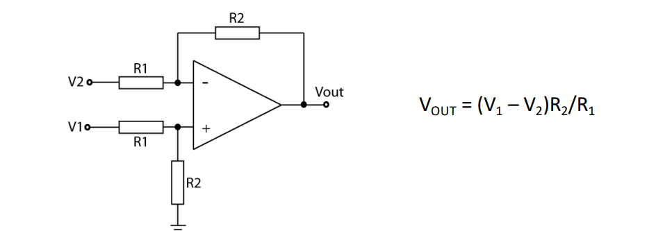 Difference Amplifier 1 Diagram